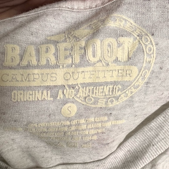 Barefoot CAMPUS OUTFITTERS BAYLOR UNIVERSITY BEARS CROPPED COLLEGIATE TOP - Picture 3 of 3